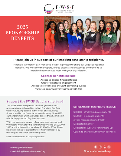 Become a corporate sponsor