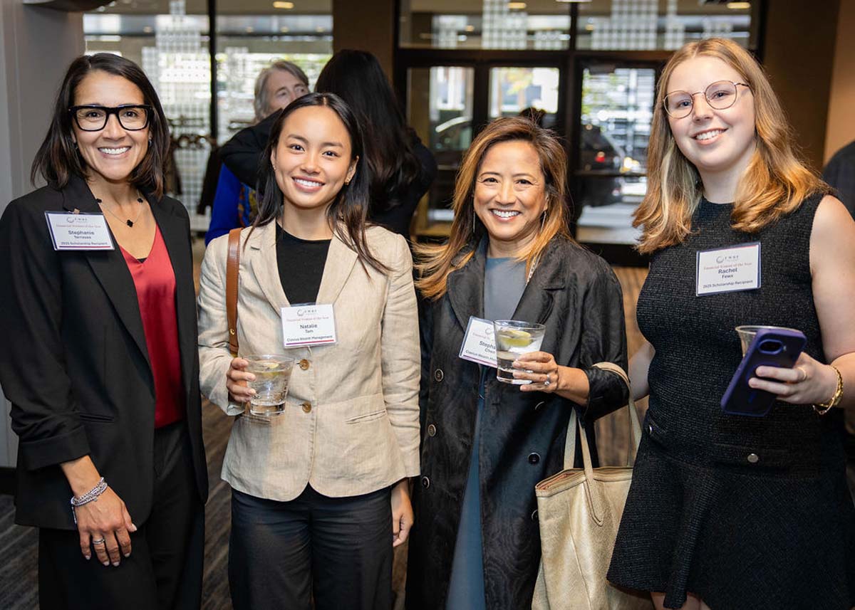 Financial Woman of the Year attendees